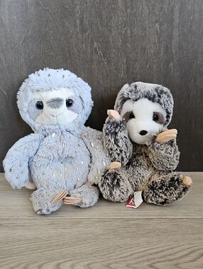 Douglas Sloth‎ Plush Lot Of 2